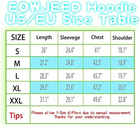 Eowjeed Unisex News 3D печатени дуксери со долги ракави за мажи за мажи со големи џебови
