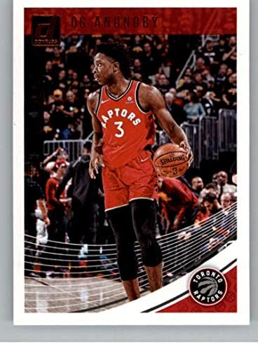 2018-19 Кошаркарска картичка Донрус 23 OG Anunoby Toronto Raptors Официјална картичка за тргување во Панини НБА