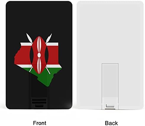 Знаме Мапа НА Кенија КРЕДИТНА Картичка USB Флеш Дискови Персонализирана Меморија Стап Клуч Корпоративни Подароци И Промотивни Подароци