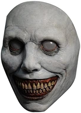 Mmknlrm гаден маска за Ноќта на вештерките ， насмеани демони ， злобните реквизити за маскирање лента за маскирање 1 инчи широк