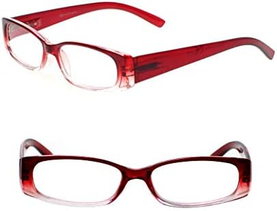 5 Пакет Пролет Шарка Очила За Читање Правоаголни Модни Квалитетни Читатели За Мажи И Жени
