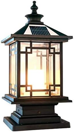 ZPZDD соларна столб светло, надворешно водоотпорно wallидно светло, квадратна врата по светло, отворено градинарска вила двор светло