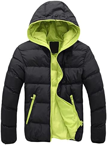 ADSSDQ кул зимски деловни палта мажи со качулка со целосен ракав џеб лабава густа палто цврста боја удобност дуксери парки7
