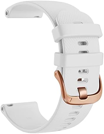 Бенд за замена на 18мм за замена на силиконски ленти за Garmin Vivoactive 4s Watchband Smart Watch Watch Vivomove 3s Venu2s нараквици