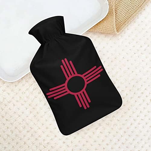 Symbolу Ново Мексико Сонце симбол вреќа со топла вода со кратки кадифни капаци од гума топла вода шишиња преносни рачни потопла 1000