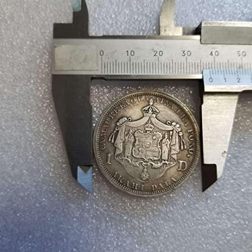 Антички Занаети 1883 Хавајски Сребрен Долар Монета Комеморативна Монета 2056