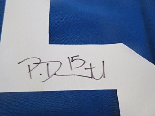 Филип Дорсет го автограмираше дрес на Индијанаполис Колтс w/Доказ за потпишување на Филип за нас, Индијанаполис Колтс, Мајами Урагани,