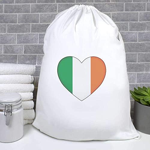 Азееда Ирска Знаме Љубов Срце Торба За Перење/Перење/Складирање