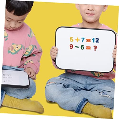 Operitacx 1PC Бели табли за деца магнетно пишување табла за деца што може да се избрише табла за цртање за деца мини избришана табла Планирање