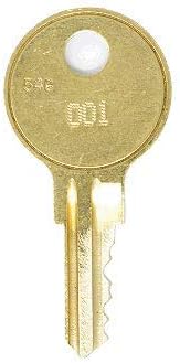 Занаетчија 129 Копчиња за замена: 2 клучеви