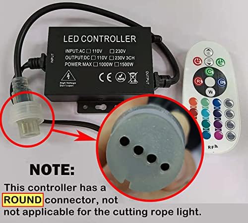 BRILLIED SAMRT WiFi контролер и IR далечински пакет RGB LED светлосна лента и RGB Неонско јаже светло