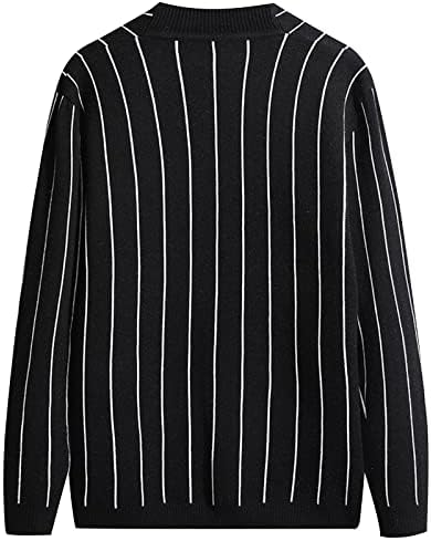 Менс есен за слободно време мода за прицврстување на џеб со тенки блузи, кардиганска блуза мажи долг кардиган отворен