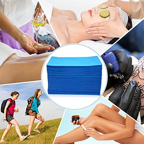 ZFAZF 100 парчиња за еднократна употреба постелнини за масажа на маса за масажа големо капа за спа-кревет 100 pp+PE не ткаени ткаенини масло-вода