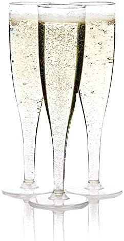 ПМУ пластични флејти со шампањ 5 мл PKG/5