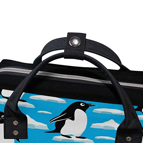 Торба За Пелени Во Боја Ранец Пингвини На Торба За Мраз Дневен Пакет Мултифункционални Кеси За Пелени