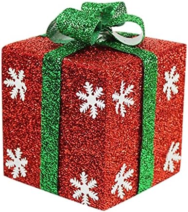 За Новогодишна Елка Украси На Отворено Божиќни Домашни Кутии За Подароци Во Затворен Трем Кутија За Подароци Божиќни Лилјаци За Дрвја