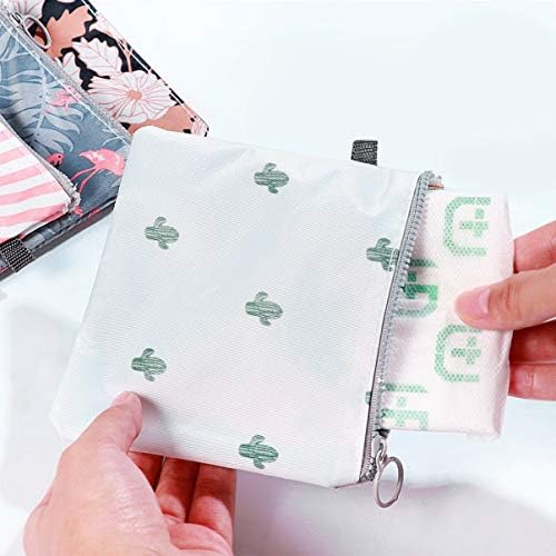 Артибетер девојки паричници санитарна торба за складирање на салфетки 4 парчиња патент санитарна салфетка торба за чување торба период