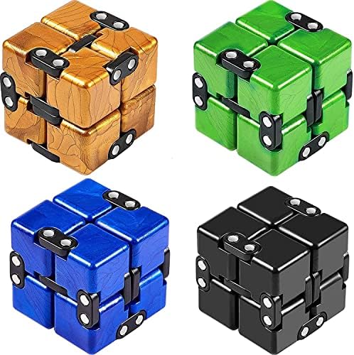 Infinity Cube Fidget Prime Mini Infinity Cube за време убивање на коцки за трансформација најдобро за стрес и олеснување на анксиозноста