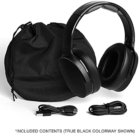 Skullcandy Hesh ANC безжичен бучава Откажување на слушалките за над уво-Chill Grey со кабел за полнење со линија, USB-C до USB-C-темно сина/зелена,