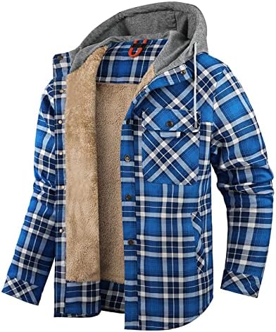 Машка опуштена вклопување во SJWCLYS, измиена јакна со шерпа, машка зимска пуферка јакна задебелно топло крзно надолу од парки јакни со аспиратор