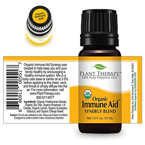 Растителна терапија органска имунолошки помош есенцијална мешавина од есенцијално масло 10 ml чиста, неразредена, терапевтска
