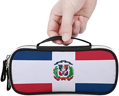 Доминиканска Република знаме Обичен лаптоп ранец ранец за рамо за рамената Пакет Дневен пакет со џебови за мажи жени