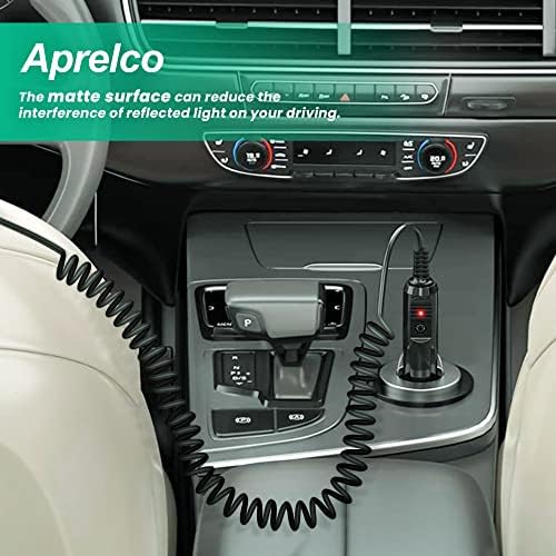 Aprelco Car DC адаптер компатибилен со Visioneer OneTouch PaperPort USB скенер 8700 FUC21G моќност