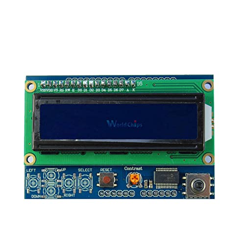 Основно прилагодлив 1602LCD 1602 LCD SHILED IIC IIC IIC I2C MCP23017 5 тастатура 16x2 знак LCD дисплеј модул за Arduino