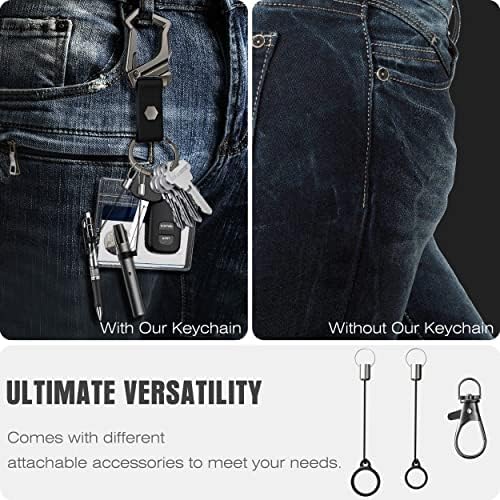 ELV Retractable Keychain ID Bagge Holder Key Reel со прилагодлива лента за вратот, карабинер, клучен прстен, држачи за пенкало