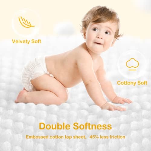 Бебиња за бебиња памук, 3D бебе во облик на виолончело, со големина на пелени за бебиња со големина 4,56 брои жив меки пелени