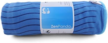 Зен Панда - Најдобра риплива топла јога крпа со еко -не -лизгање или технологија за лизгање за покривање на бикрам мат