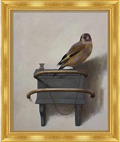 La pastiche the Goldfinch со златна рамка во Милано, 20 x 24