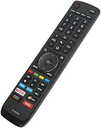 New Replaced Remote fit for Hisense TV H6E H8E Series 49H6E 60H6E 49H6E1 60H6E1 49H6020E 60H6020E 49H6030E 60H6030E 49H6040E 60H6040E 49H6050E