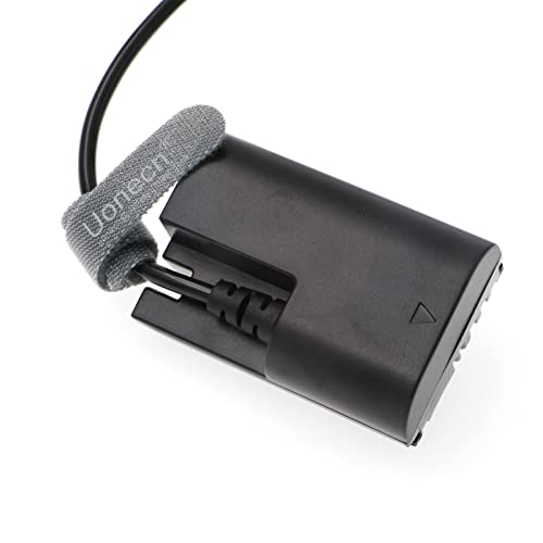 LP E6 Dummy батерија до 2 пински машки кабел за напојување за SmallHD 501 502 702 Монитор и Канон 5Д Марк II 7D 60D