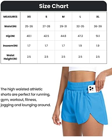 Гимназија Виножито жени Брзо суви атлетски шорцеви патент џеб со висока половината за вежбање со шорцеви за трчање со лагер