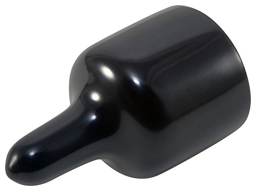 Caplugs Пластична ез Повлечете ја капачето EZ-985-12, винил, CAP ID .985 Должина .187, црно
