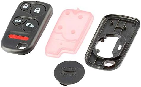 Shell Case & Pad Fits 1999 2000 2001 2002 2003 2004 година Honda Odyssey Key Fob без клуч за влез без далечински управувач