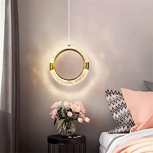 Liruxun Simple Simple Bigh Light Transmittance LED лустер романтична и топла спална соба ламба дома декорација