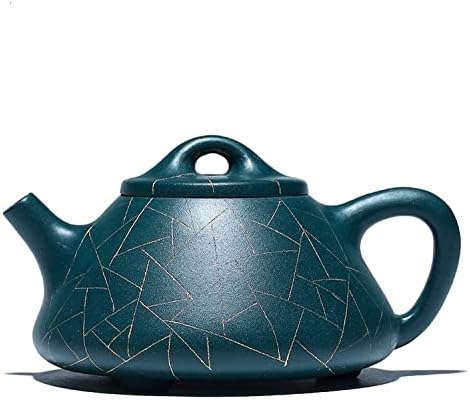 Office чајник чајник 250ml чајник со пурпурна глина чај тенџере целосен рачен текстура чајни чајни чајни чајни