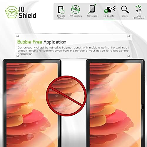 Заштитник на екранот IQShield Компатибилен со Samsung Galaxy Tab A7 Anti-Buble Cleart