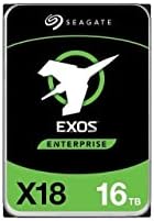 Seagate Exos X18 ST16000NM004J 16 TB хард диск - Внатрешен - SAS - Систем за видео надзор, Поддржан систем на систем за складирање -