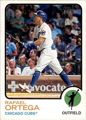 2022 година Херитиџ Топс #180 Рафаел Ортега Чикаго Cubs MLB Baseball Base Trading Card