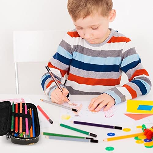 Случај со моливи на геерот, торбичка за моливи, куќиште за пенкало, торбичка за пенкало, мала торбичка за моливи, лесна шема