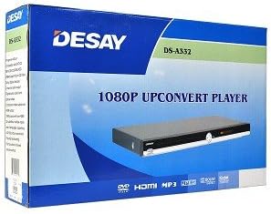 Desay DS-A332 1080p Upconversion Прогресивно СКЕНИРАЊЕ Двд Плеер w/HDMI