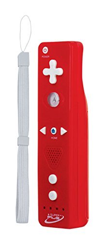 Tomee Супер Плус Безжичен Далечински Управувач За Wii U/Wii - Црвено