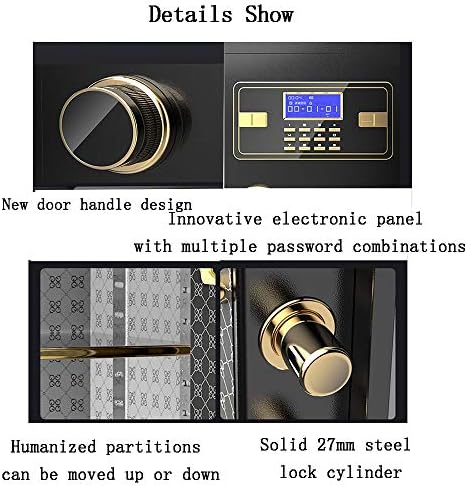 ЗКФ Безбедносни Сефови Хотелски Сефови, Електронска Лозинка Безбедност На Отпечатоци Од Прсти Со Тастатура Екстра Голема Сеф За Заклучување За
