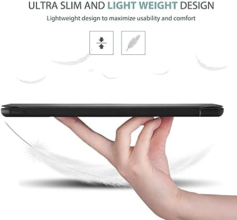 ProCase LG G Pad 5 10.1 инчен FHD Тенок Пакет На Куќиштето Со Црн Преклопен Држач За Мобилни Телефони Држач За Таблети