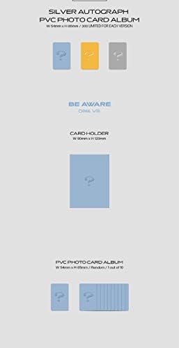 Dreamus The Boyz Бидете свесни 7 -ми мини албум Мета платформа верзија Holer+PVC Photocard Album+Photocard+Accordion BookLit+Следење