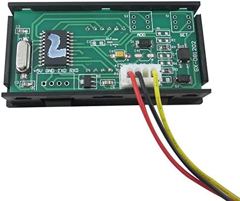 Digiten 4 Дигитален LED тахометар на RPM мерач на брзина+Сензор за прекинувач на близина на сала npn сина