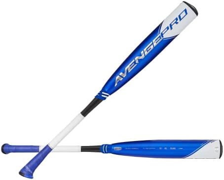 Ax Bat 2023 Avenge Pro USSSA Бејзбол лилјак, композит со 3 парчиња, сино/бело